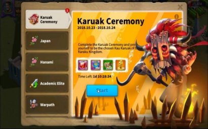 Событие Каруака перенесено из-за сбоя игры Событие Каруака перенесено из-за сбоя игры