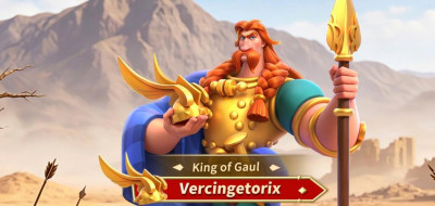 Верцингеторикс в Rise of Kingdoms: навыки, таланты и роль в отряде