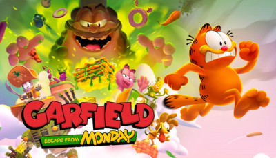 Garfield: Escape from Monday выйдет 24 сентября: 3D-платформер про кошмар, полный овощей