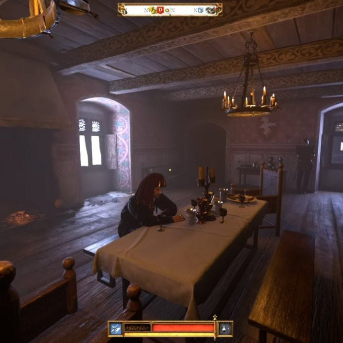 Kingdom Come: Deliverance 2 — переговоры с лордами в зале