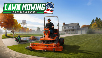Lawn Mowing Simulator 2 вышла 23 сентября: стрижка газонов по-американски с техникой Kubota и SCAG