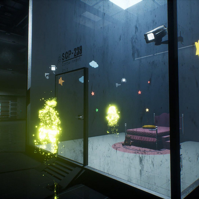 Темная сцена из эпизода игры SCP: Secret Files